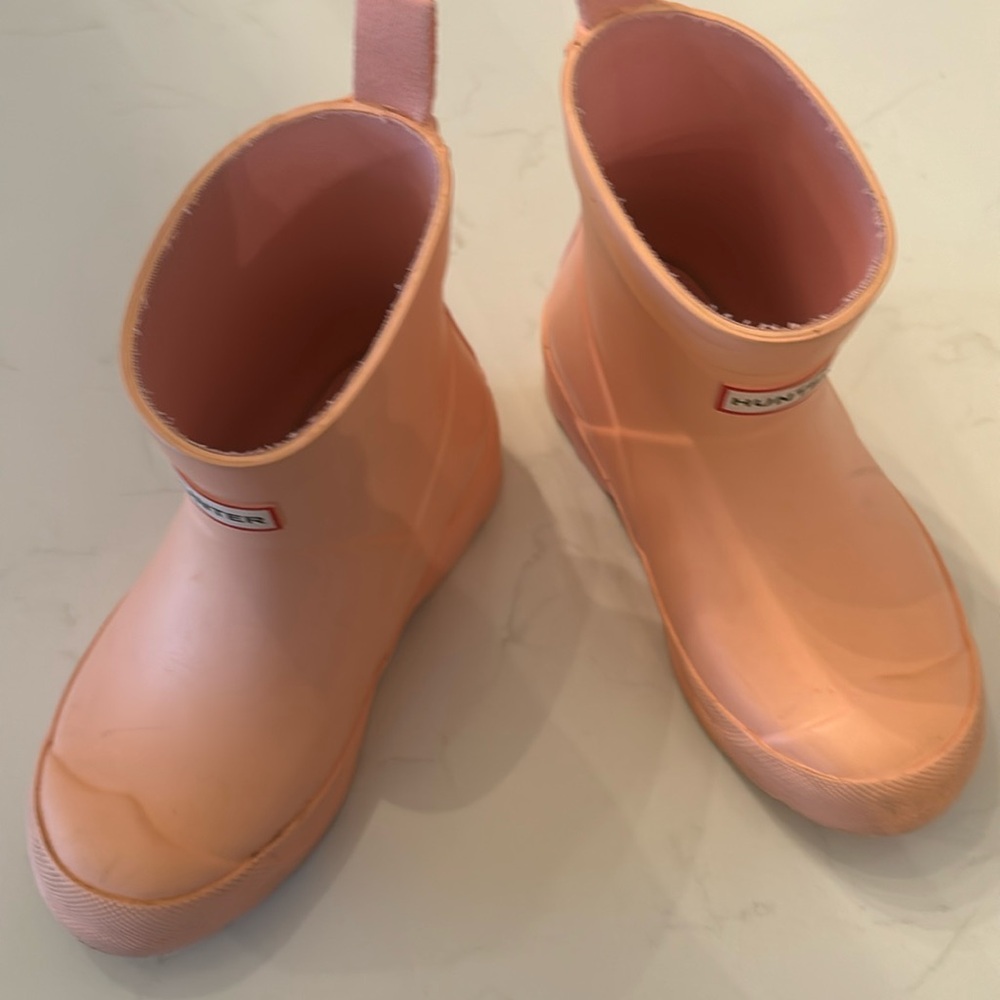 Hunter little girl pink boot